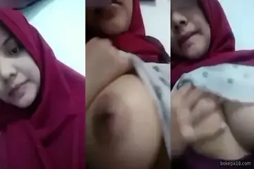 Cewe cantik baru belajar pamer body masih malu malu
