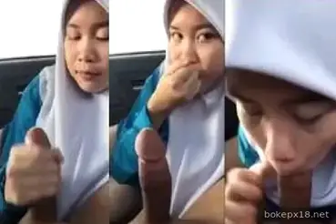 Rayu adik manis baru kenal di dalam mobil